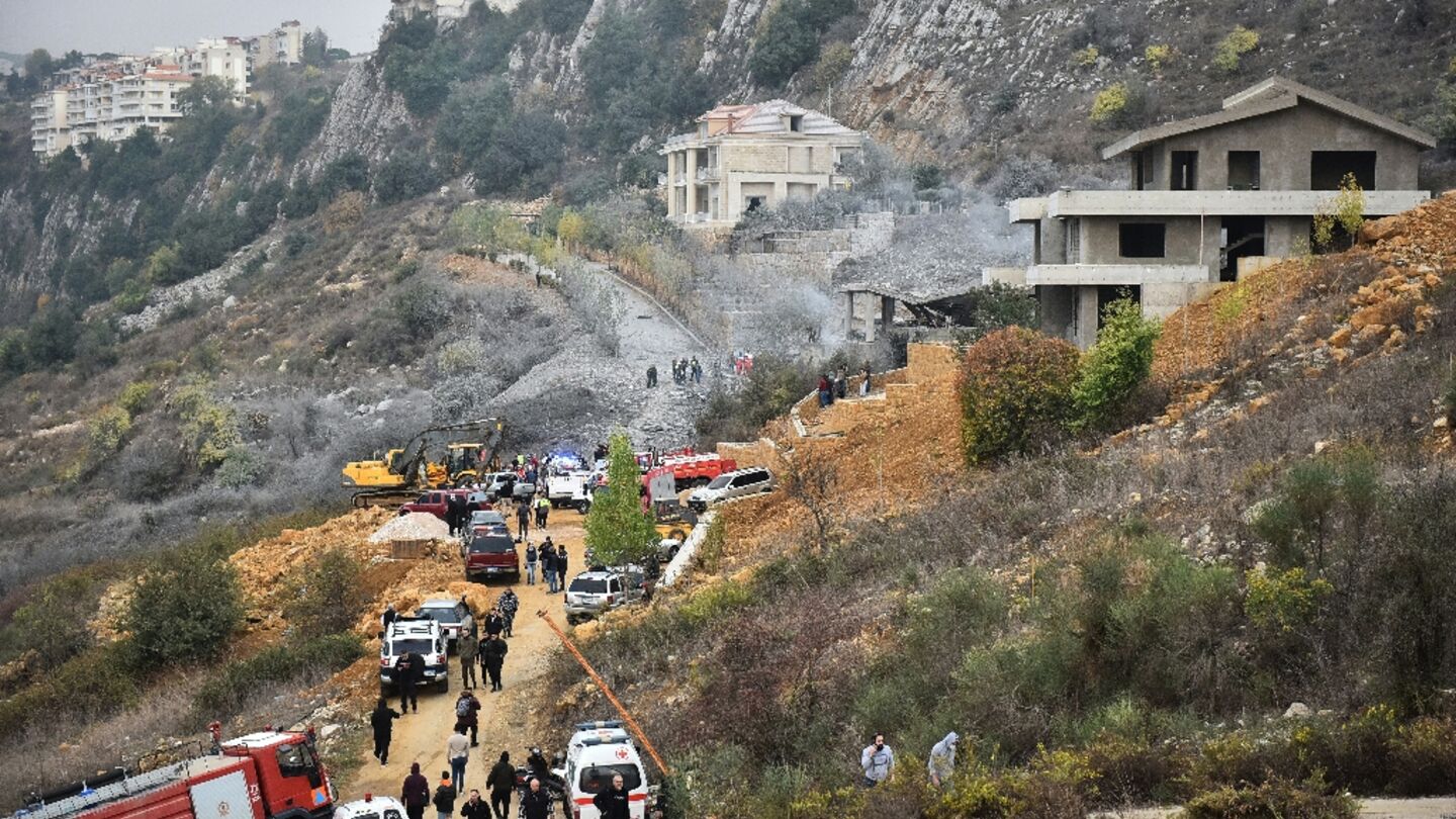 Israeli strikes in Mount Lebanon villages kill 23, ministry says